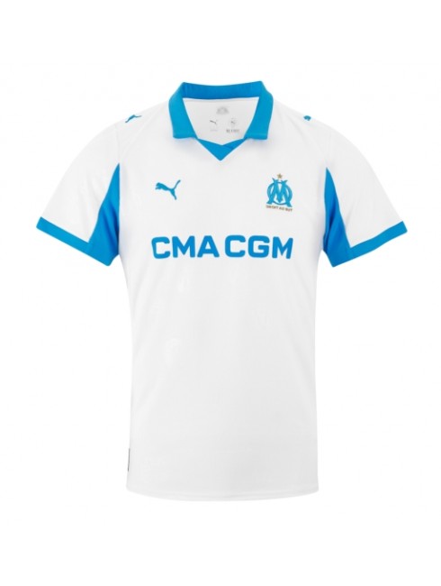 Olympique de Marseille Replika Hemmakläder 2025-26 Kortärmad Olympique de Marseille Replika Hemmakläder 2025-26 Kortärmad